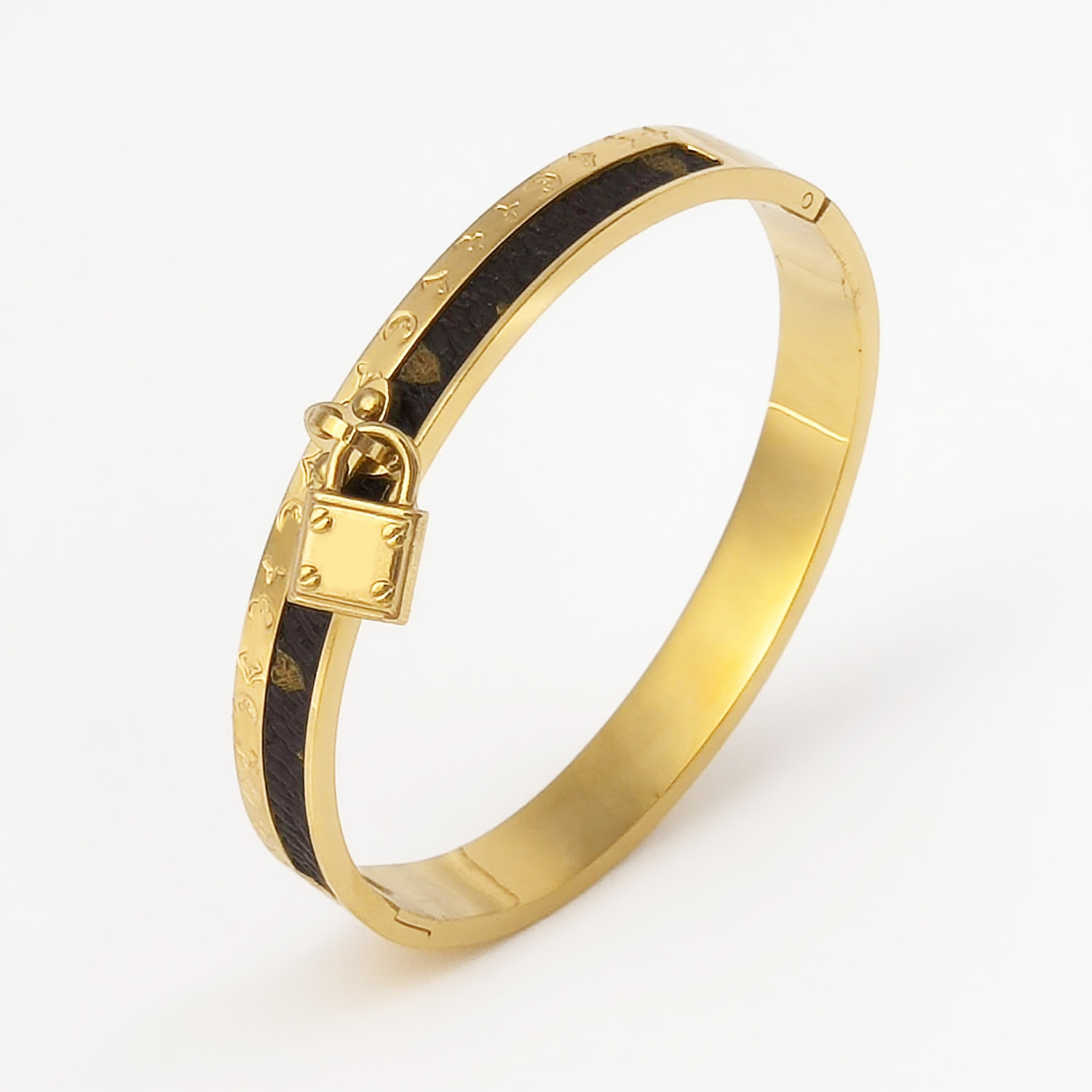 European and American Cross-Border Donkey Home Presbyopic Leather Titanium Steel Bracelet Non-Fading Jewelry Bracelet Bracelet Jewelry Accessories 5