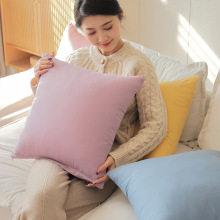 纯棉抱枕套沙发靠垫套客厅卧室不含芯靠枕套床头方形枕头套子新款