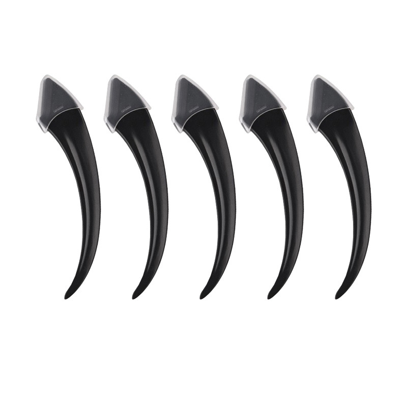 검은색 초승달 모양 눈썹 트리머(크로스보더 핫모델) 진주빛 가방 5개