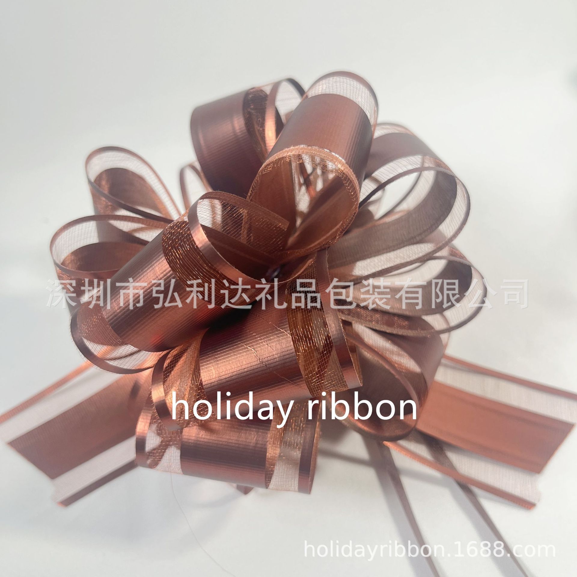 Nuevos materiales de embalaje de flores de bodas de impresión de PP de tamaño grande flores de bolas de arco de flores de mano al por mayor