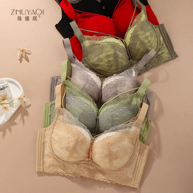 Underwear, lace supporting push up bra