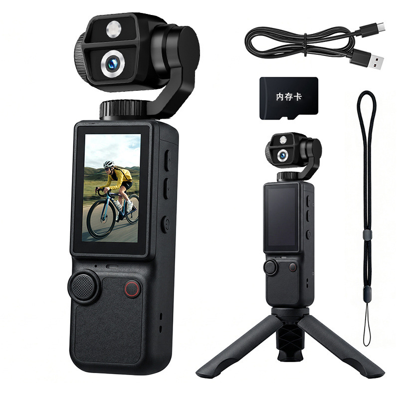 Cross-border Q9 cámara de movimiento al aire libre de mano 4k HD autofocus cámara de bolsillo de grabación de conferencias