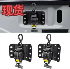 格納式トラックベッドラチェットストラップフォード F150 2015-2025 自動格納式タイダウンストラップトラックストラップ