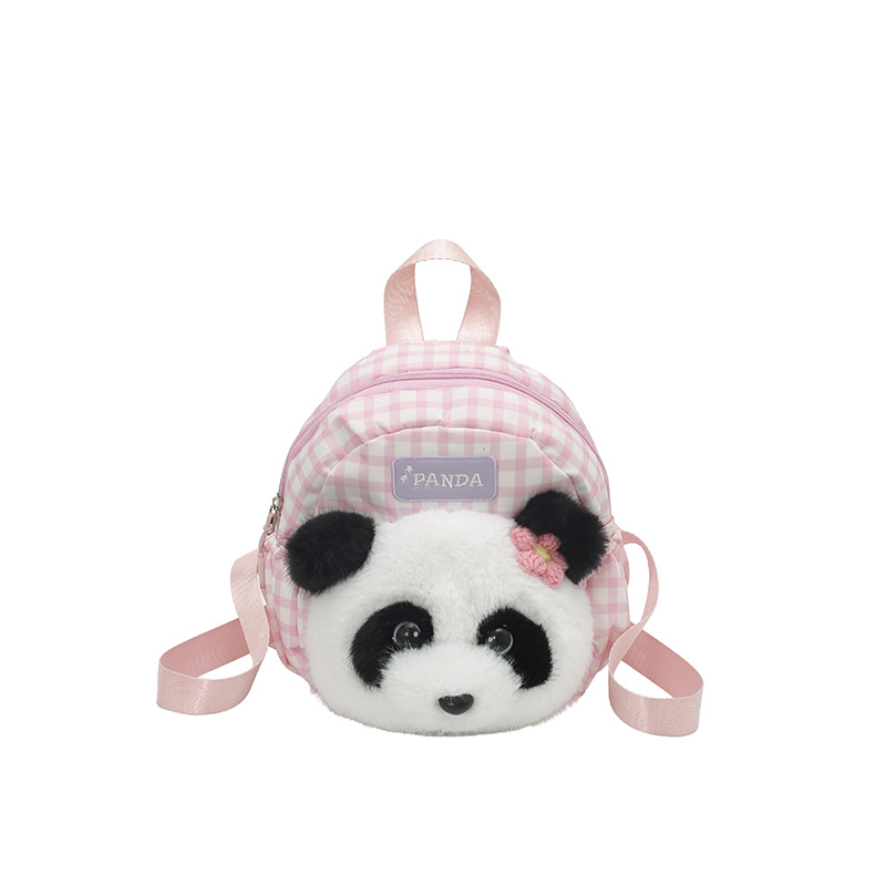 2026 nuevo panda mochila para niños y niñas jardín de infantes mochila para niños lindos bolsas para padres e hijos