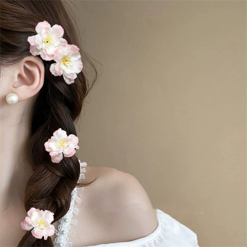 Fleurs de pluie ! Épingle à cheveux papillon de style ancien ! Nouvelle épingle à cheveux florale de style chinois, accessoire pour Hanfu et Cheongsam._voghion.com