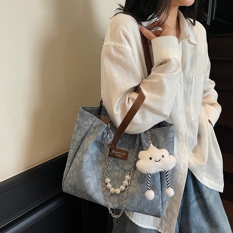 Bolso Tote de Mano de Gran Capacidad de PU para Uso Diario