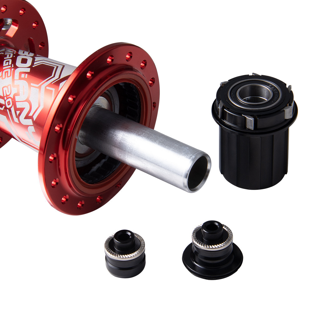 BOLANY tambor de bicicleta de montaña cuatro rodamientos Peilin tambor de 32 agujeros seis clavos cilindro de desmontaje rápido eje de barril 8 - 12 velocidad