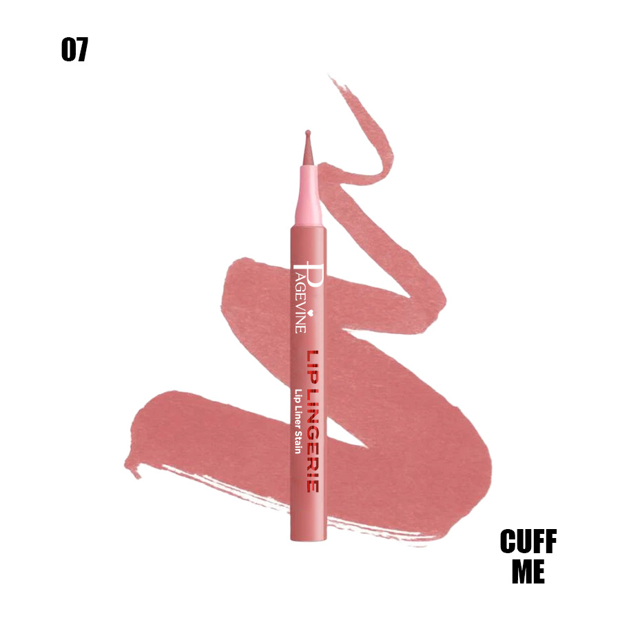 El estilo transfronterizo PAGE VINE lápiz de maquillaje de color natural no es fácil de manchar lápiz de maquillaje de labios de cabeza redonda