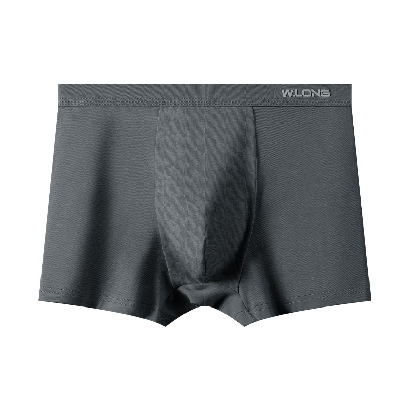 Pantalones interiores de algodón para hombres, verano transpirable 10A antibacteriano, cómodo color sólido, negocios juveniles, pantalones cortos grandes para hombres