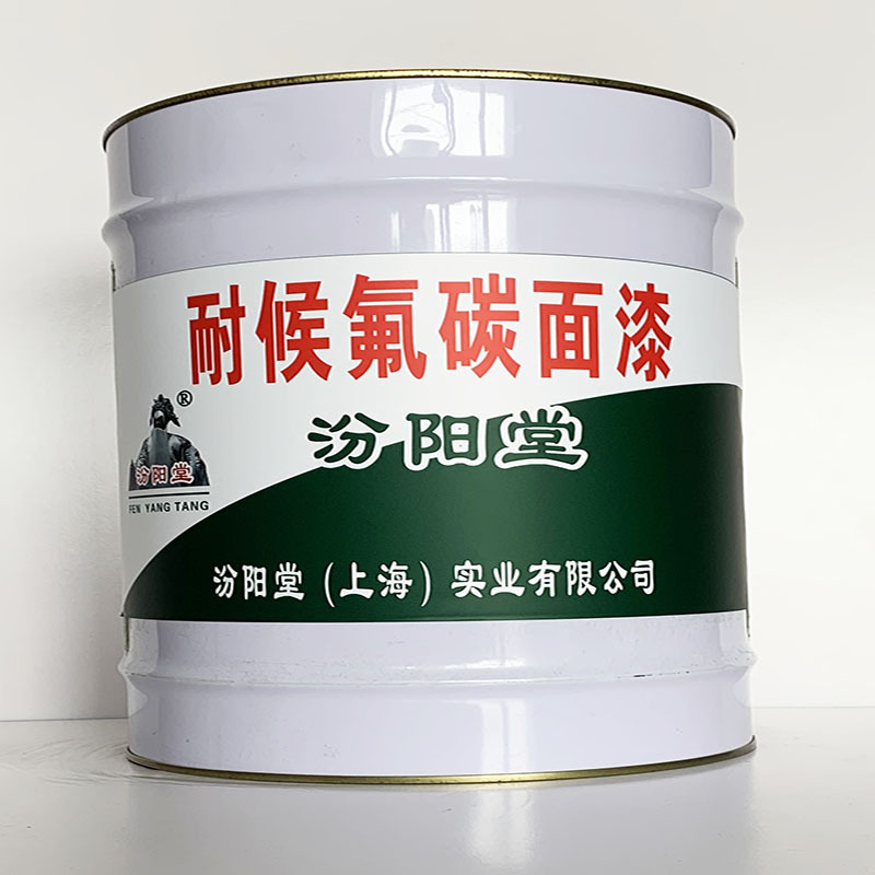 耐候氟碳面漆、汾阳堂直供、耐候氟碳面漆、专业厂商
