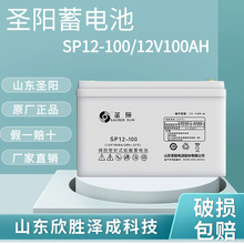 圣阳蓄电池SP12-100 12V100AH铅酸免维护 UPS/EPS电源