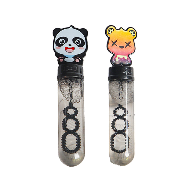 Red caricatura portátil mini burbujas al aire libre padres-hijos burbujas juguetes para niños niños niñas pequeñas al por mayor