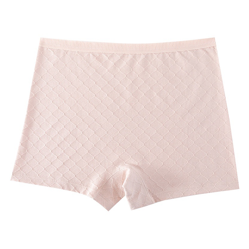 Ropa interior de algodón tridimensional de diseño Jacquard de mediana edad y ancianos algodón antibacteriano entrepierna madre más tamaño boxeador pantalones de seguridad Nuevo