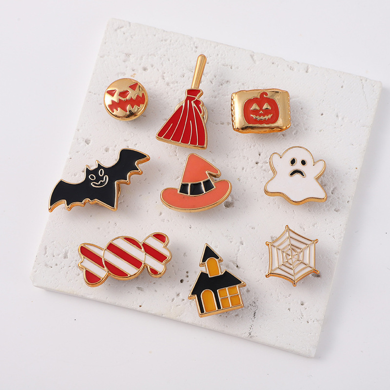 New Halloween Series Clogs, One-Piece Shoe Buckles, Candy Bat Hats, Shoe Flower Accessories, Accessories Manufacturers Wholesale