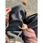 秋冬新款宽松高腰香蕉裤