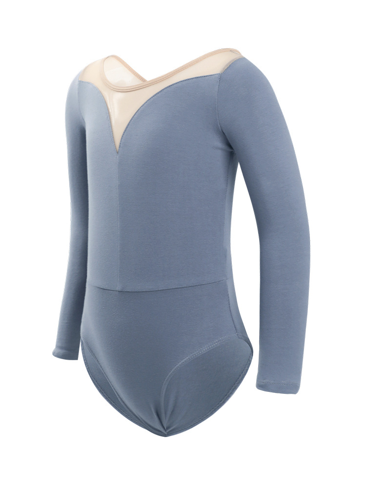 Ropa de baile, ropa de práctica para niños, mono de verano de manga corta con cola de pez para niña, ropa de baile china para niños, ropa para espectáculos