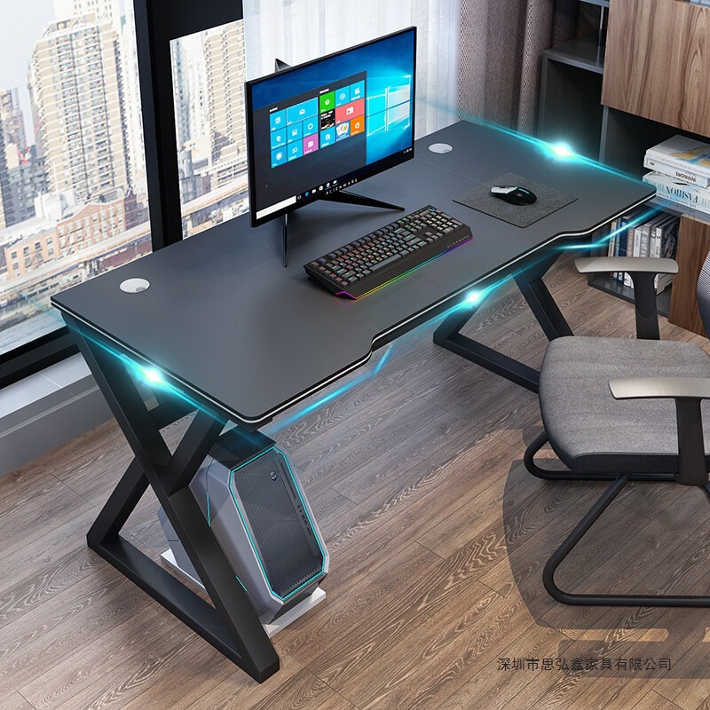 Computer Desktop Table E-Sports Gaming Set Home Bedroom Simple Table Modern Minimalist Student Writing Desk Study Desk