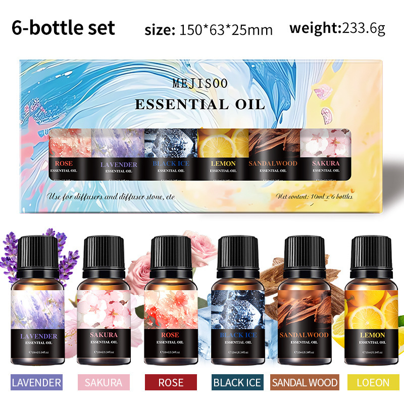 外贸跨境ESSENTIAL OIL空气清新水溶性香薰精油套装香薰精油厂家|undefined
