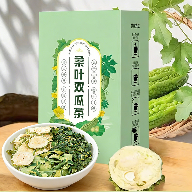 Mulberry Leaf, Bitter Melon, and Winter Melon Tea Bags for Brewing, Individually Packaged for Easy Brewing, Wholesale and Dropshipping Available