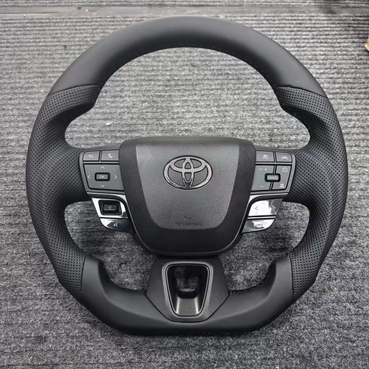 Подходит для Toyota LC Alpha 80-й серии Hilux Land Cruiser Crown комплект рулевого колеса из кожи, обновление