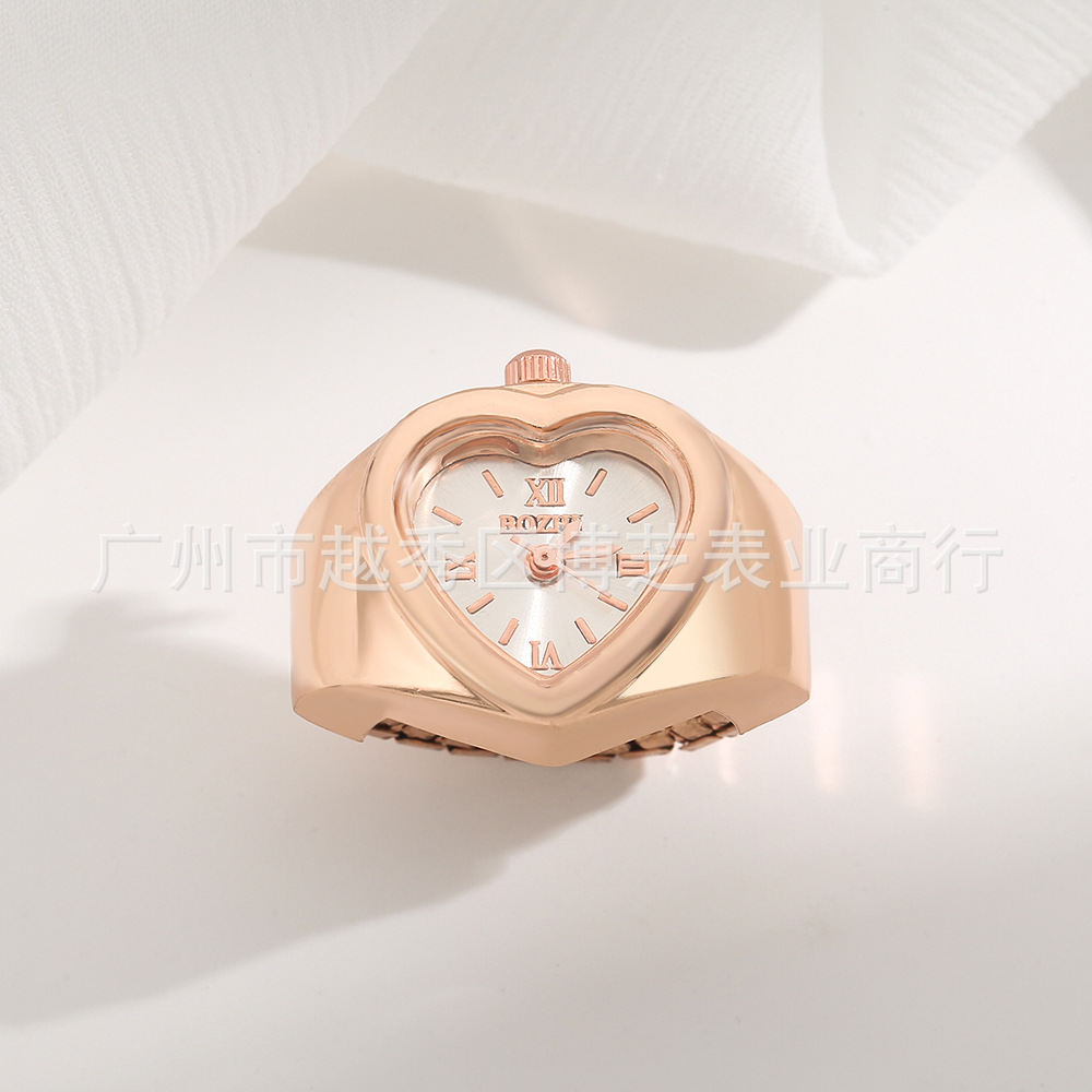 玫瑰金白