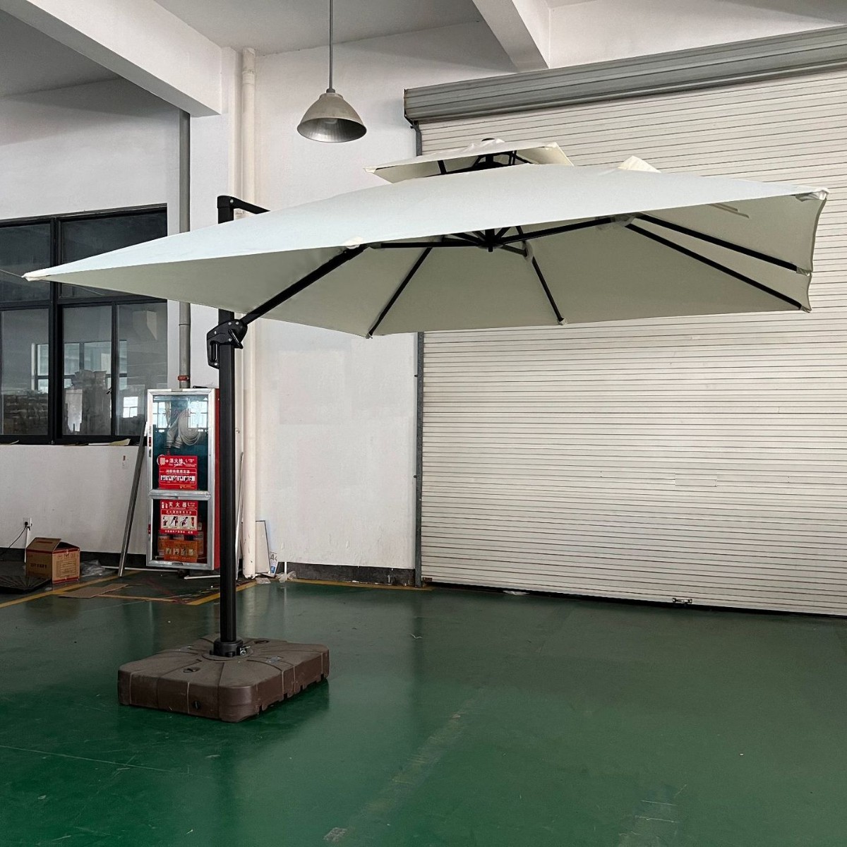 Sombrilla para Exteriores, Patio, Villa, Protección Solar, Impermeable, para Hogar, Balcón, Jardín, Ocio al Aire Libre, Cafetería, Sombrilla Romana image 3