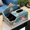 Blue storage box