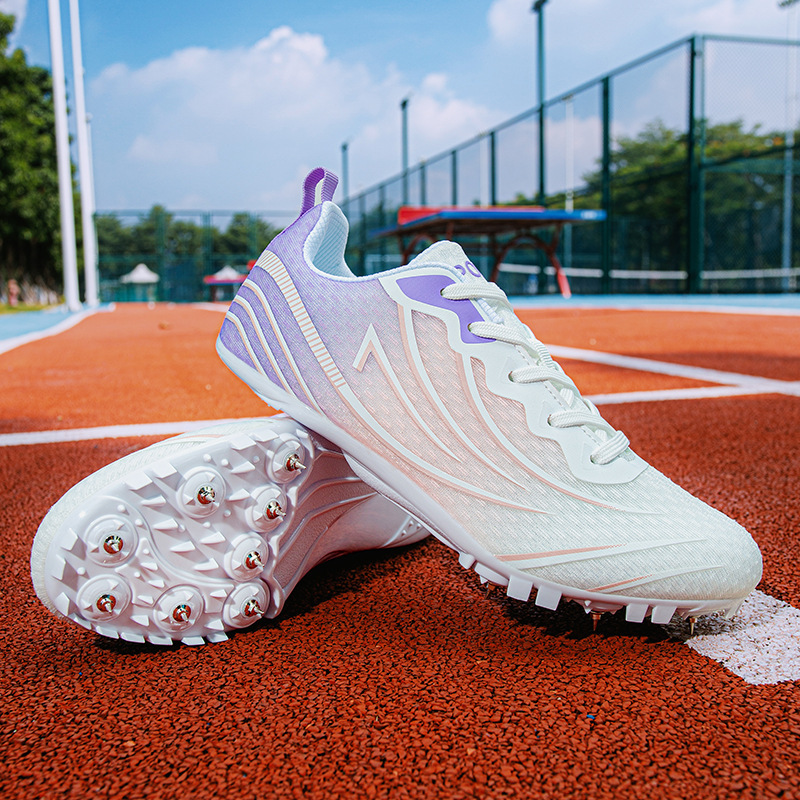 Track and field spike shoes for male and female students, professional spike shoes for running, long jump, and specialized use in physical education exams, training, and competitions Track and field spike shoes for male and female students, professional spike shoes for running, long jump, and specialized use in physical education exams, training, and competitions