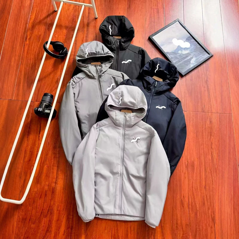 Bird's Nest 2026 new trendy outdoor warm and comfortable versatile solid-color hooded cotton jacket, unisex, available for drop shipping Bird's Nest 2026 new trendy outdoor warm and comfortable versatile solid-color hooded cotton jacket, unisex, available for drop shipping