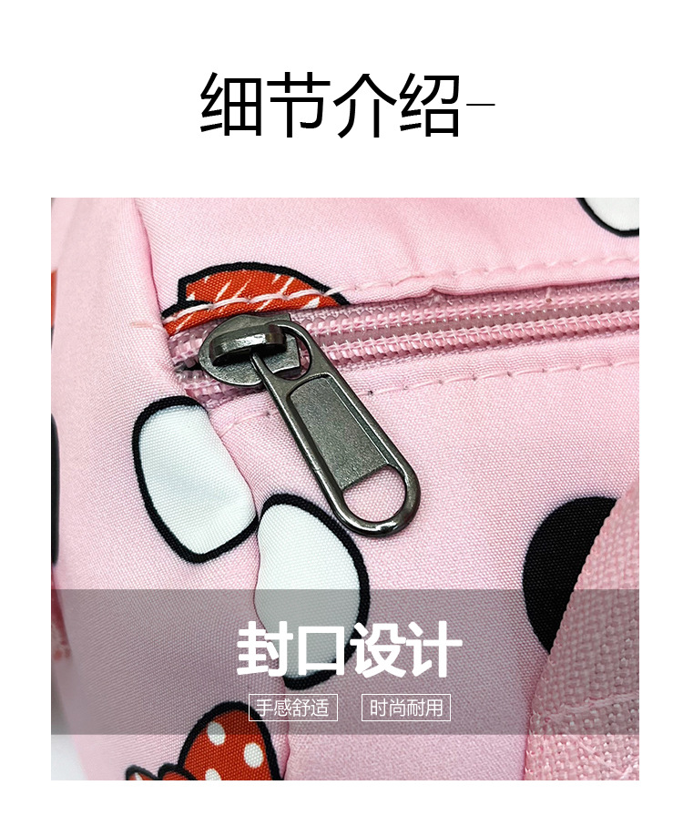 In 2024, the best-selling children's bags will feature cute Mickey Mouse-patterned bowling bags for girls, casual hand-held shoulder bags, and a unique style undefined