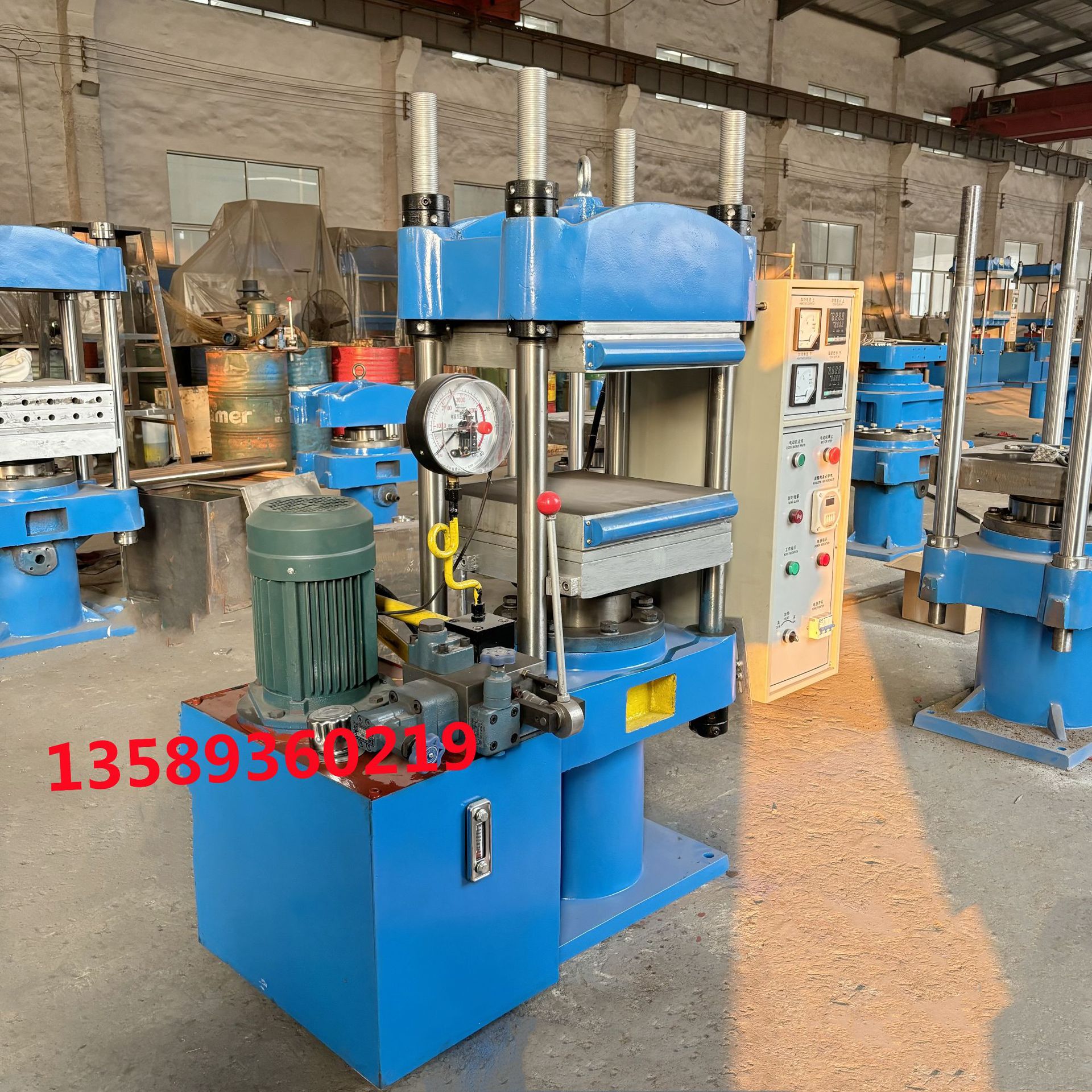 厂家现货供实验室400℃平板热压机  高分子聚乙烯试片液压硫化仪