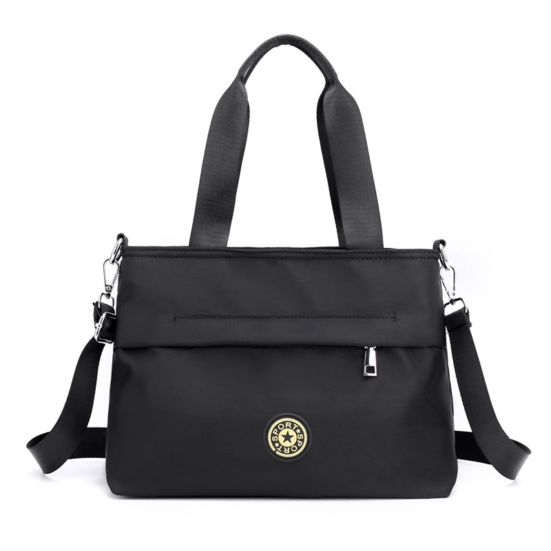 简约防水尼龙布手提包女2020新款单肩女包时尚轻便休闲百搭斜挎包