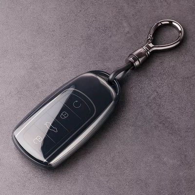 Car key bag Tiggo 8 Pro, Omoda, Arrizo - pe-bag-transparent-black-matching-2