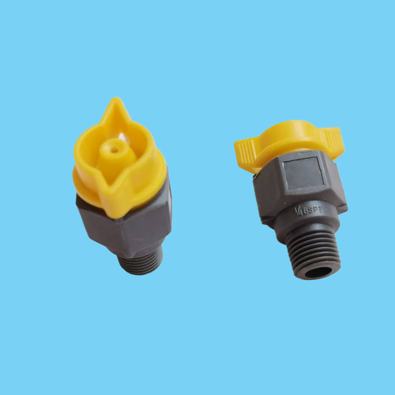 PP快拆喷喷嘴 PCB湿制程喷嘴 喷淋喷嘴喷雾清洗嘴