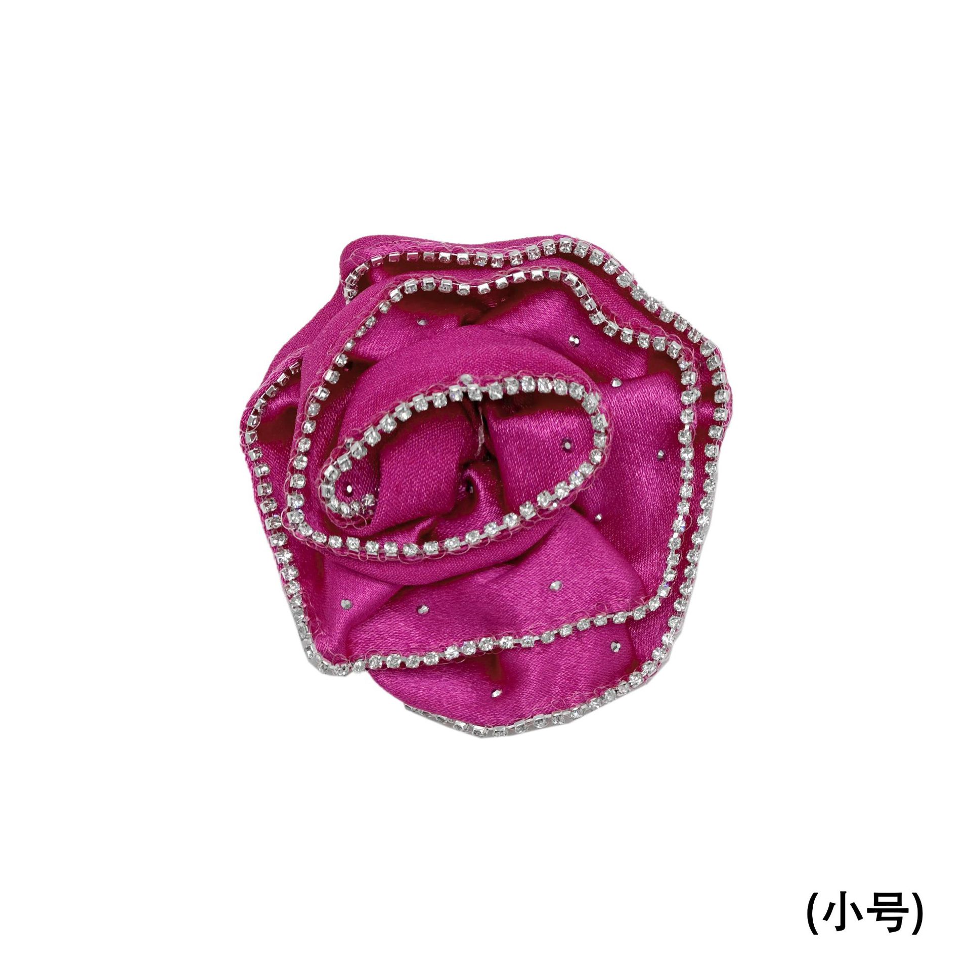 Shangxin perforación en caliente irregular flor tridimensional moda ropa de personalidad con adornos para el cabello flor plana hecha a mano image 14