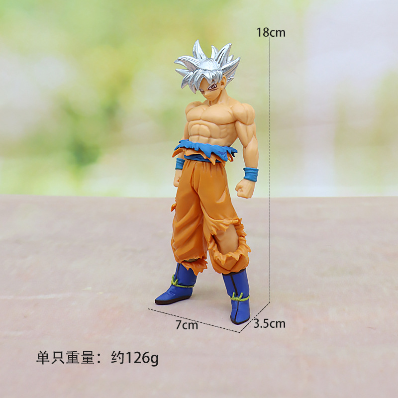 Dragon Ball Goku Hình Mẫu Siêu Saiyan Gogeta Vegito Trận Bị Hư Hại Truyện Tranh Hoạt Hình Búp Bê Ngoại Vi