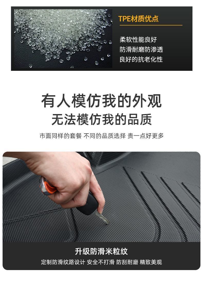 Suitable for Beijing Hyundai Rena Foot Mat Surrounding 17 Rena Foot Mat Main Driving Tpe Wire Ring Car Foot Mat