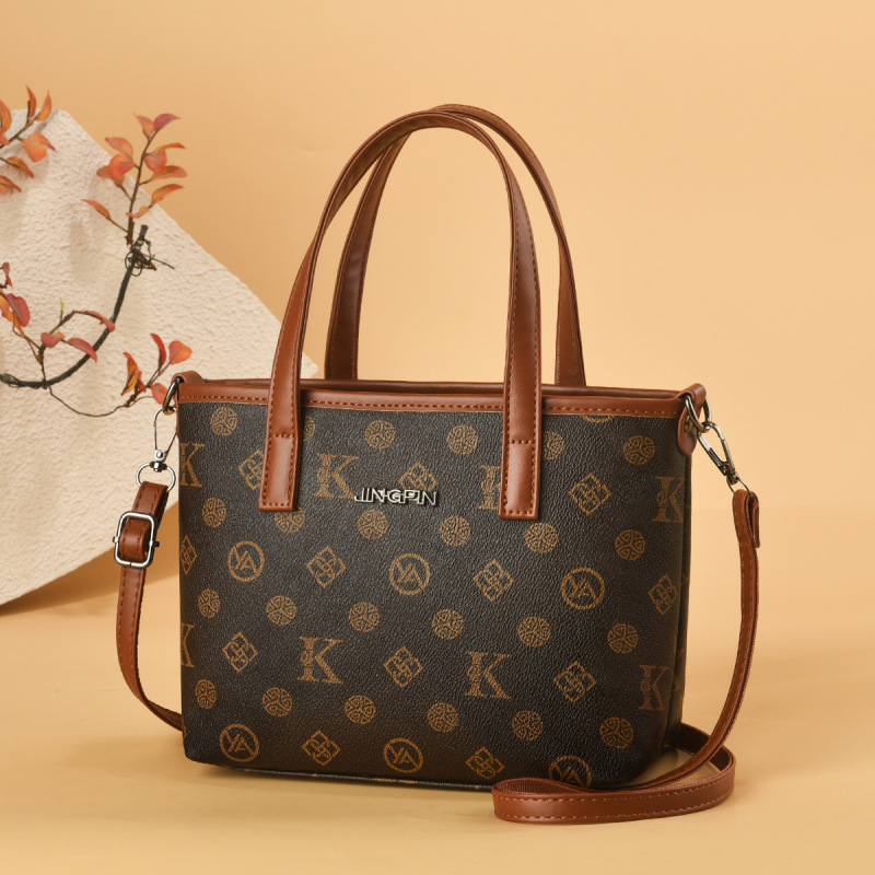 Korean Style Printed Bucket Bag, Fashionable Foreign Trade Wholesale Large-Capacity Women's Handbag, Shoulder Bag, Crossbody Bag for Women Korean Style Printed Bucket Bag, Fashionable Foreign Trade Wholesale Large-Capacity Women's Handbag, Shoulder Bag, Crossbody Bag for Women