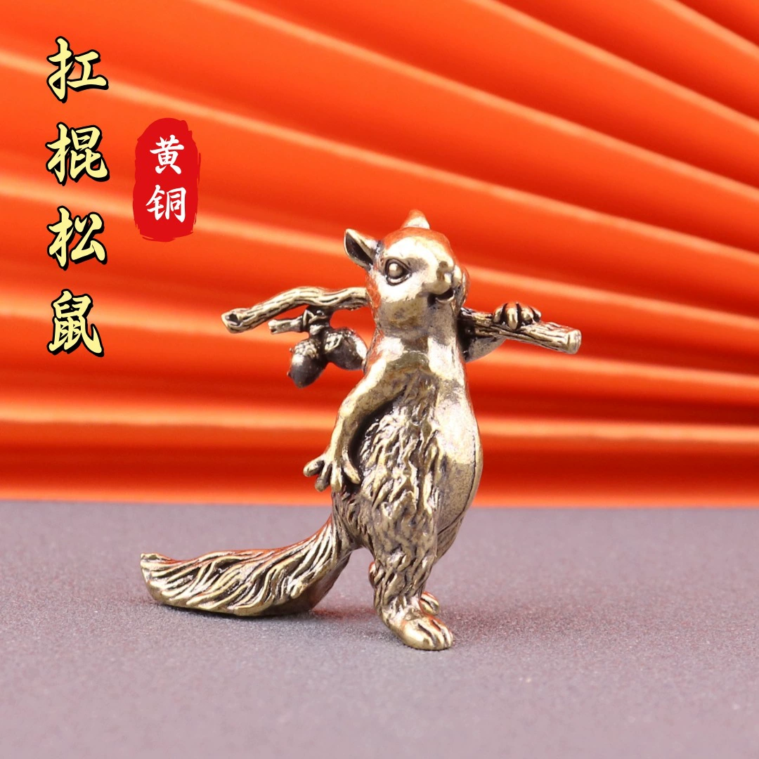 Креативный легкий и роскошный ретро сделать старые рождественские украшения белки Животные гостиная детская комната рабочий стол украшения дома украшения украшения