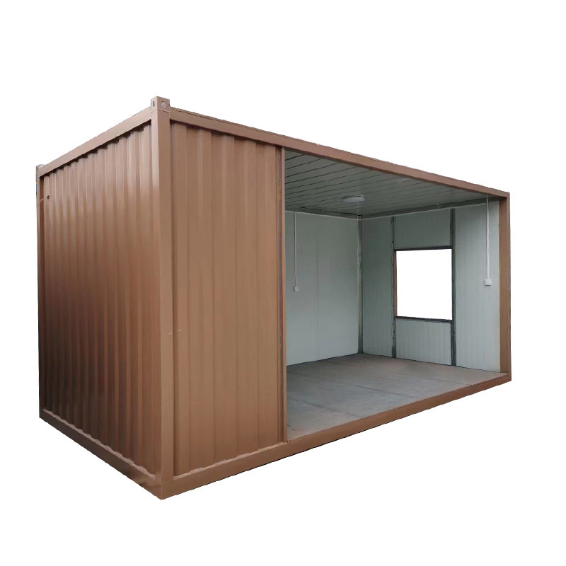 Caja corrugada contenedor casa sitio de construcción trabajador dormitorio sala de contenedores color placa de acero placa móvil al por mayor
