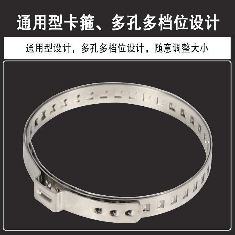 Automóvil ajustable medio eje dentro y fuera de la abrazadera de jaula de bola de acero inoxidable botón universal manga de polvo 201 resorte al por mayor fábrica