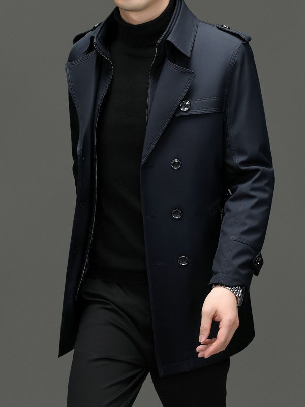 Liner, demi-season trench coat, jacket for leisure