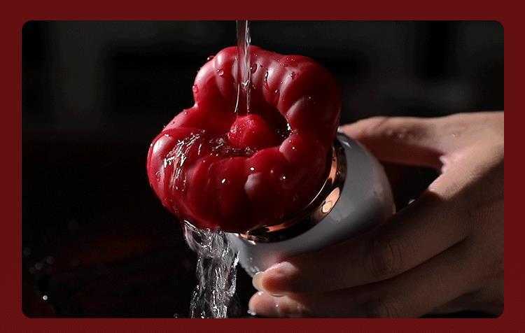 Mystery Lip Love Flame Red Lip Oral Training Device with Sucking and Licking — detail image 25