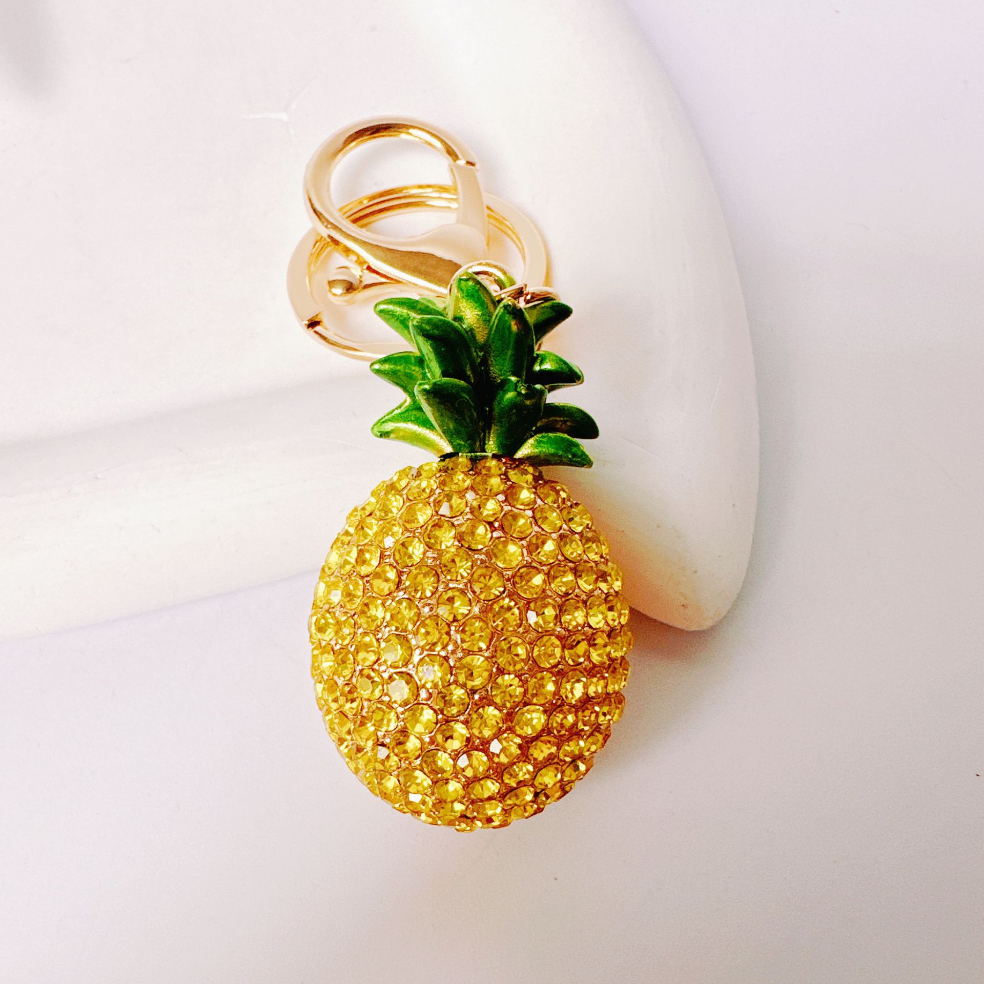Daily, Date Occasion Cute Strawberry Alloy Women's Keychain