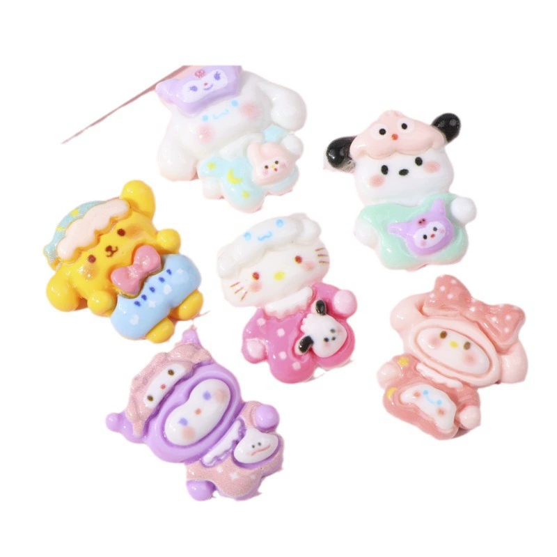 Cartoon cute cream accessories, phone case, hairgrip