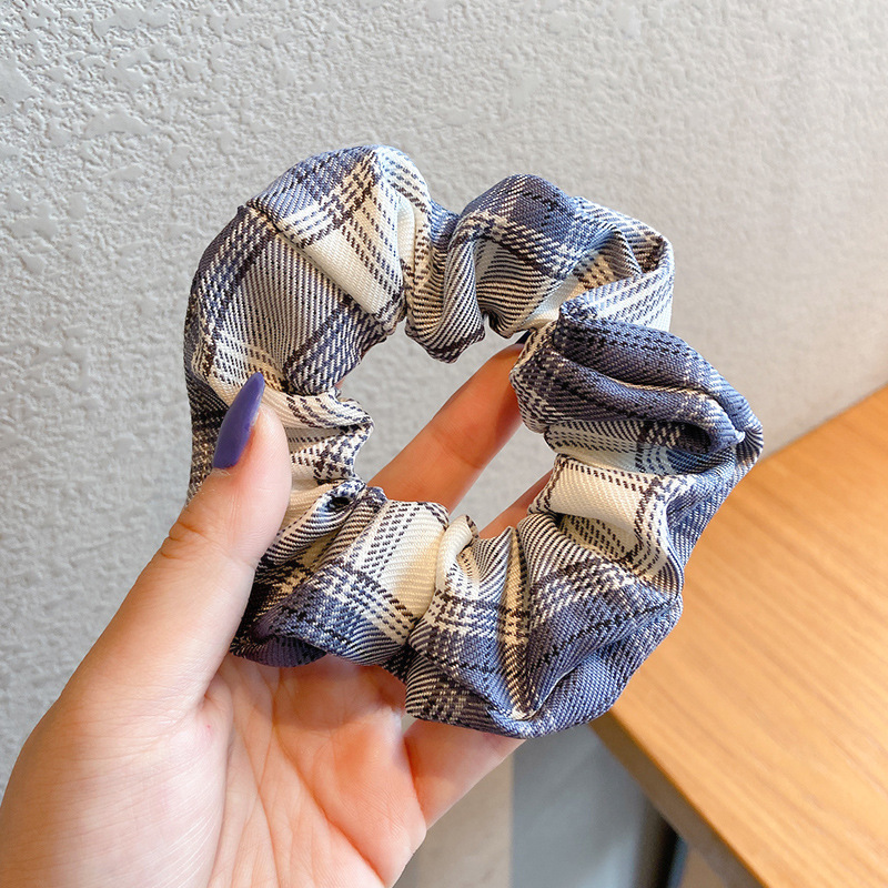 Coreano relajado viento intestino anillo de cabello feminino ligero de lujo nuevo cabello de alta calidad de alta elasticidad correa de goma duradera