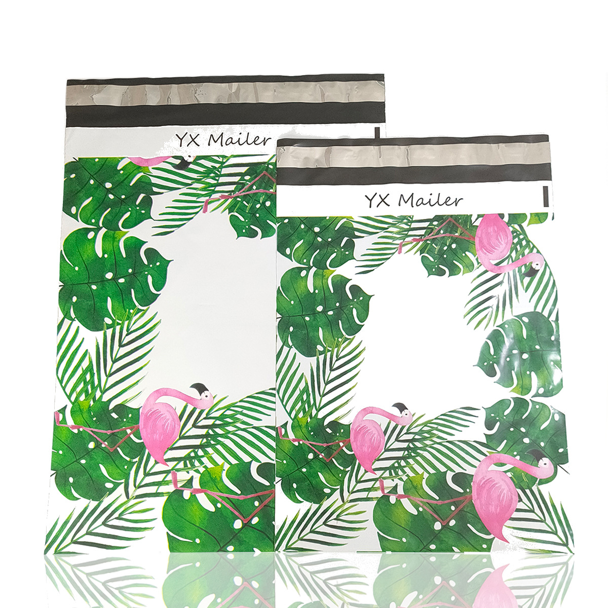 Bolsa de mensajería portátil rosa bolsa de mensajería impermeable gruesa bolsa de embalaje de ropa bolsa de embalaje de impresión de dibujos animados al por mayor