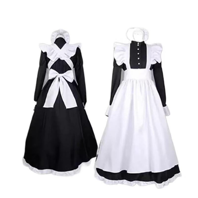 メイド服の男はコスプレを着ています。|undefined