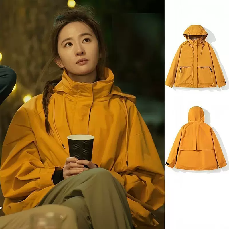 旅行刘亦菲同款户外三合一冲锋衣女防风防水旅游登山服高级感外套