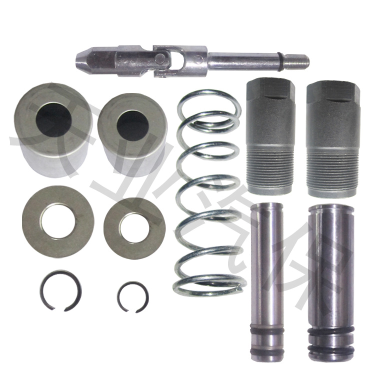 2.5吨3吨卧顶双柱塞卧式千斤顶液压杆柱塞套 柱塞皮配件压杆泵芯